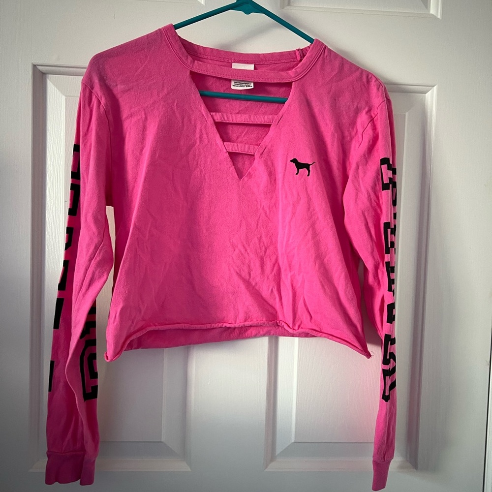 VS PINK crop top